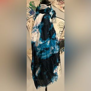 KATE SPADE LARGE PRINT BLUE BLEND SCAR